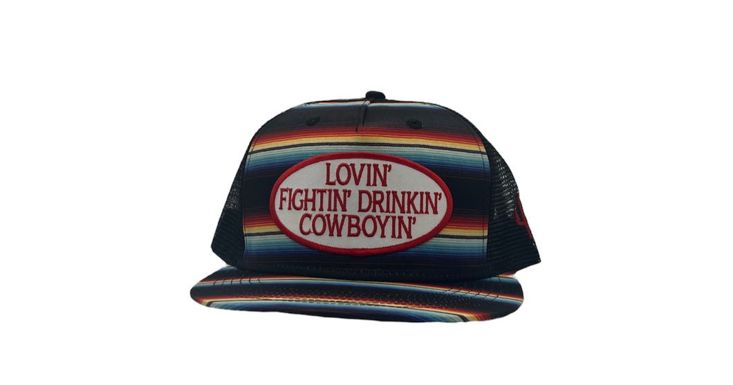 Cactus Alley Serape John Wayne Cap