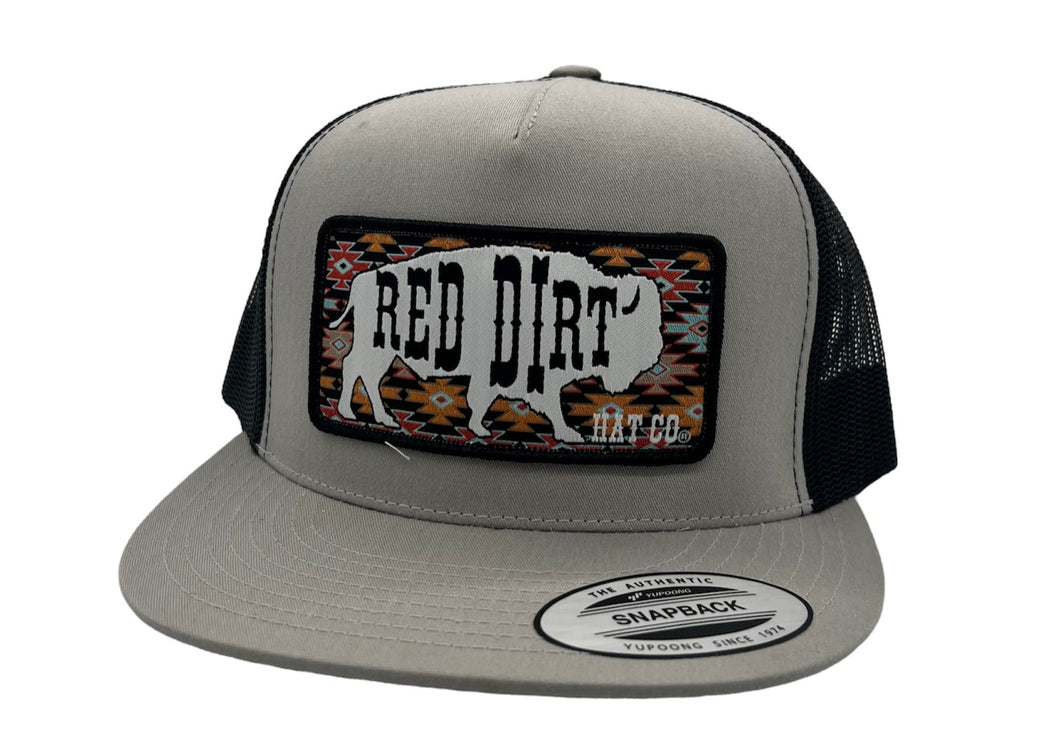 Red Dirt Hat Co Aztec Buffalo Cap