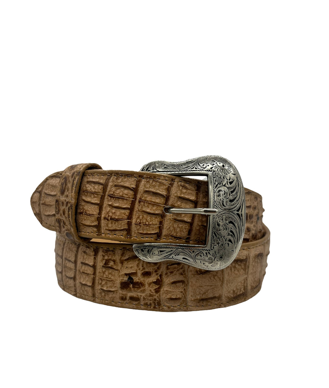 Tanner Mark Gator Print Belt