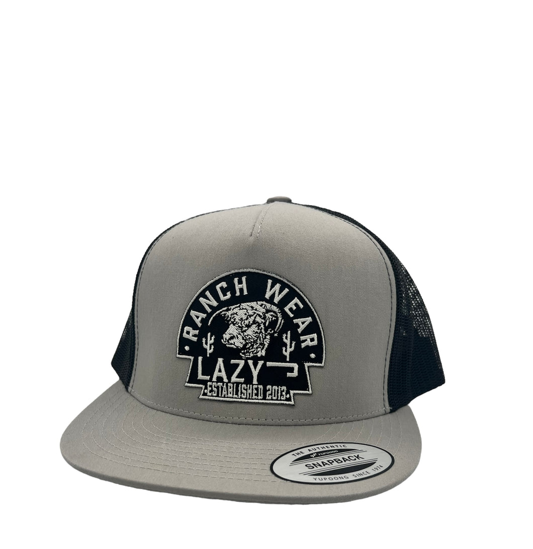 Lazy J Ranch Wear Grey Arrowhead Cap