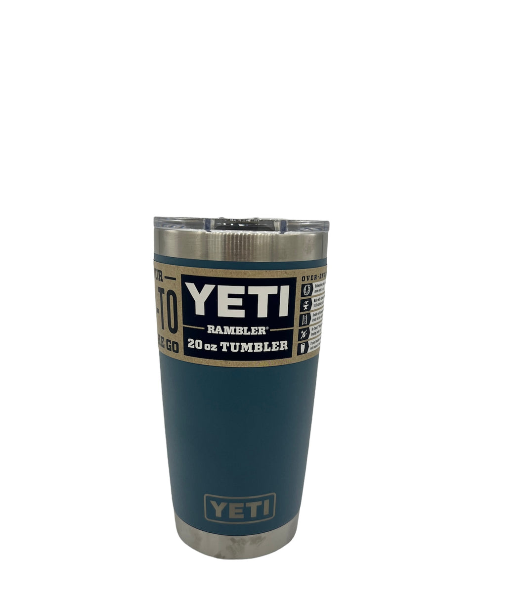 Yeti - Rambler 20 oz Tumbler - Nordic Blue