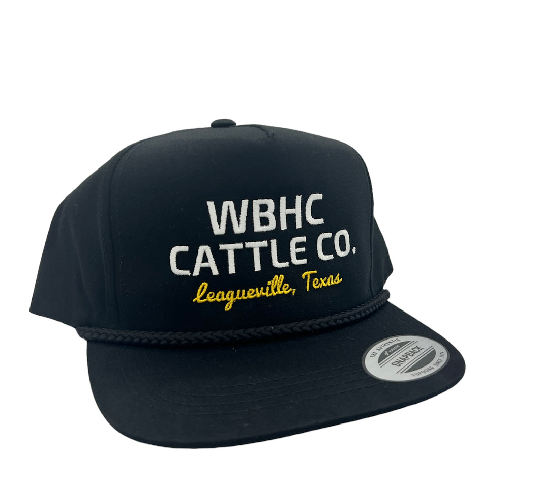 Whiskey Bent Cattleman Rope Cap