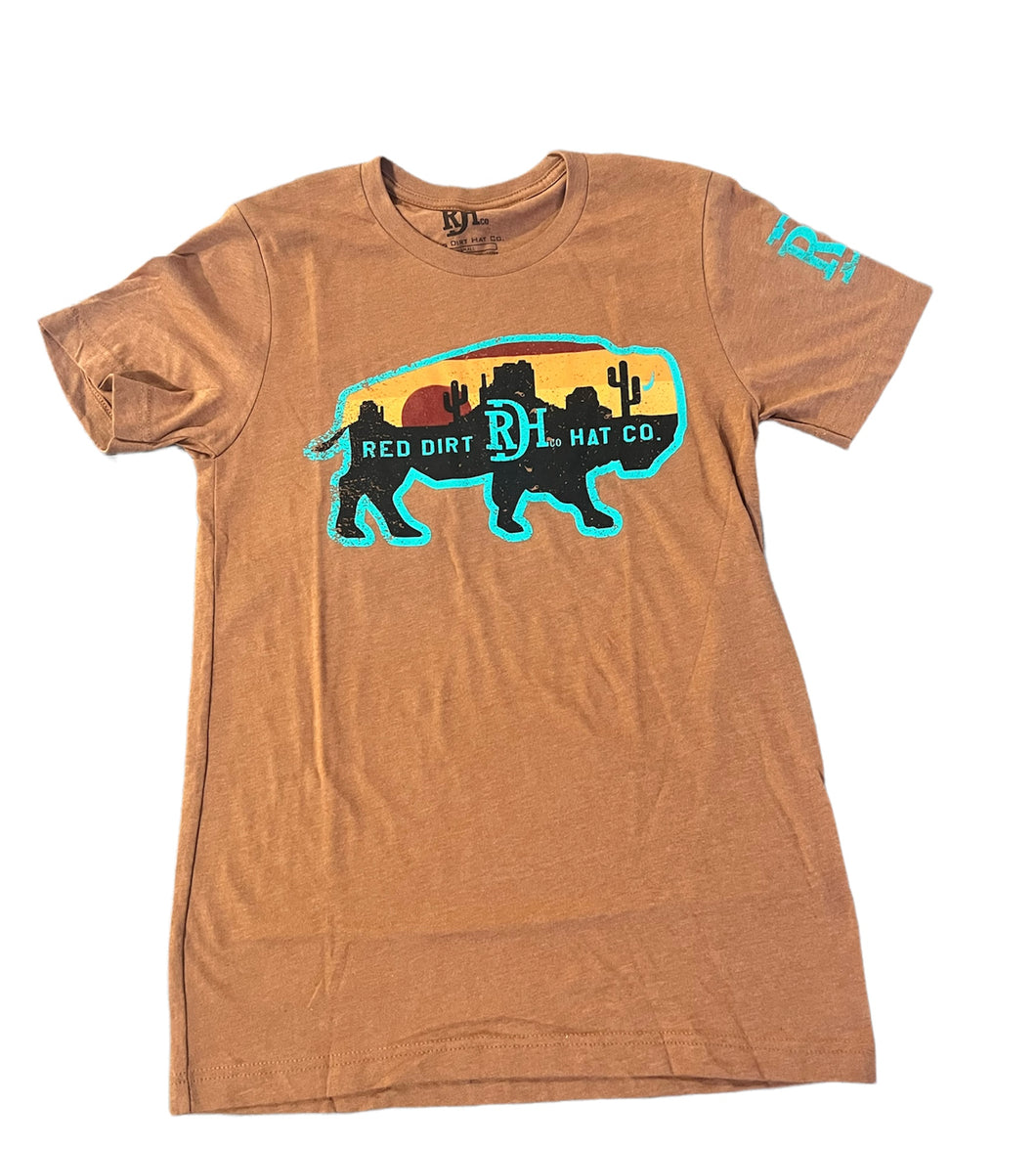 Red Dirt Hat Co Buffalo T-Shirt