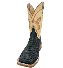 Load image into Gallery viewer, Anderson Bean Exclusive Black Python Men&#39;s Boot
