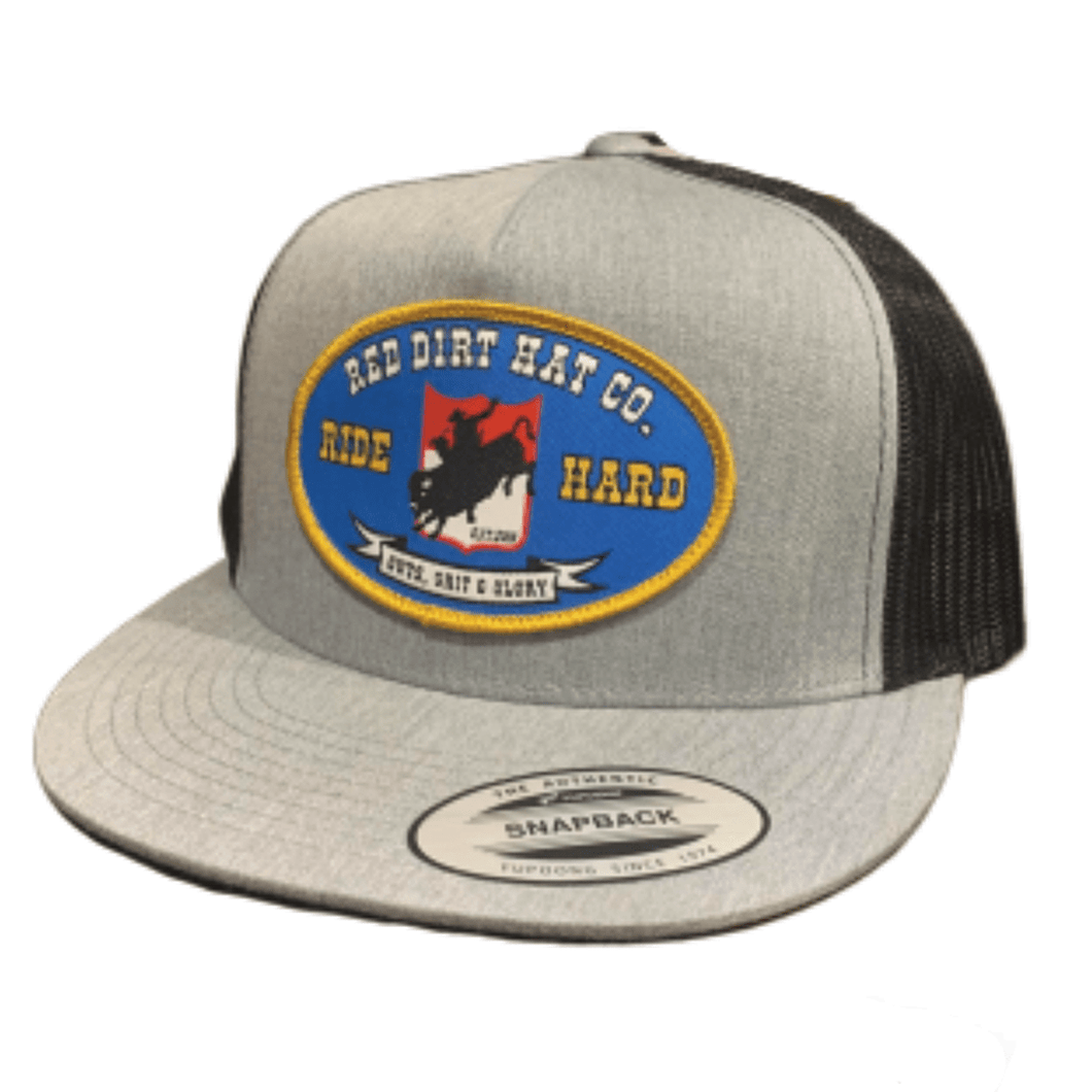 Red Dirt Hat Co Bucking Buffalo Patch Cap