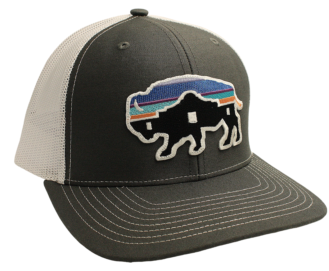 Red Dirt Hat Co Alamo Buffalo Patch Cap