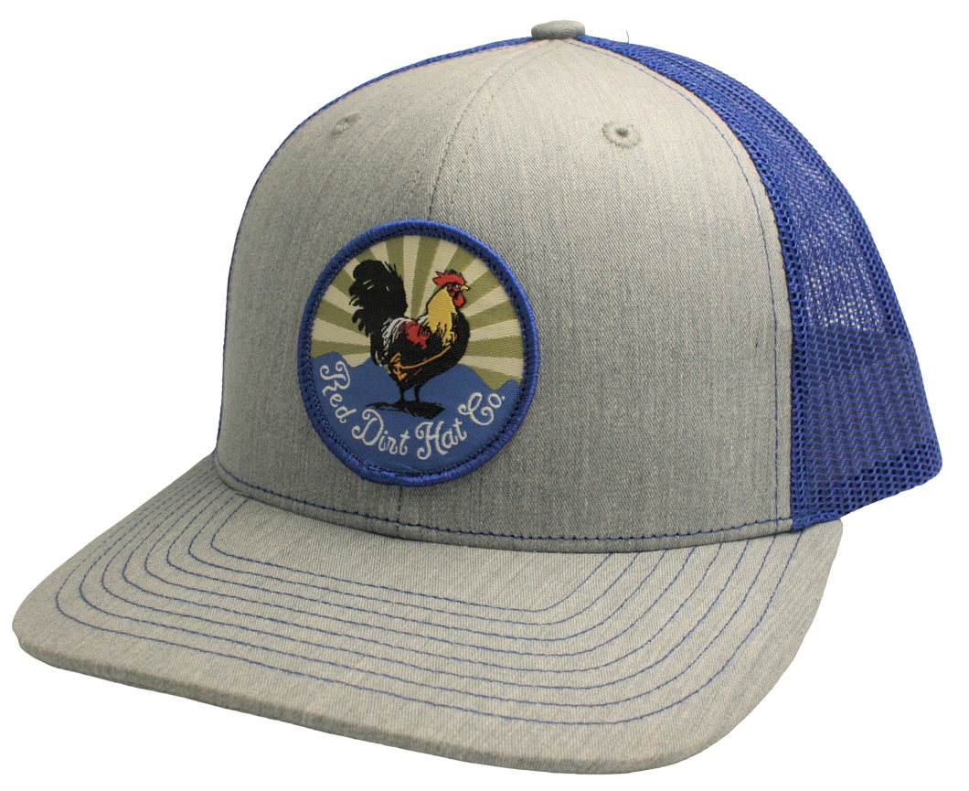 Red Dirt Hat Co Rooster Patch Cap
