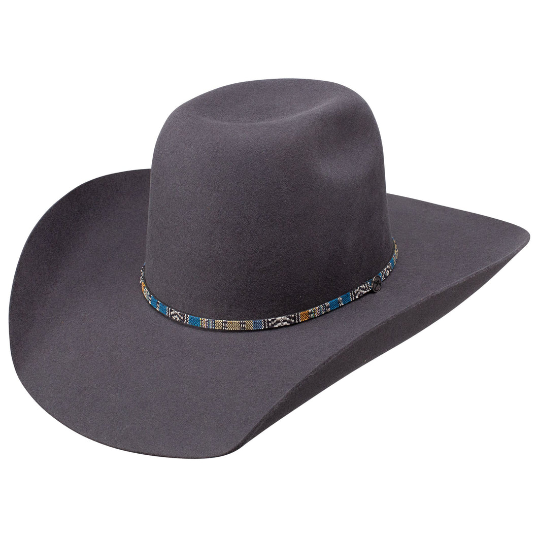 Resistol 6X Silver Smoke Felt Hat