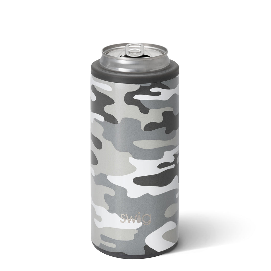 Camo Slim Swig Can Cooler