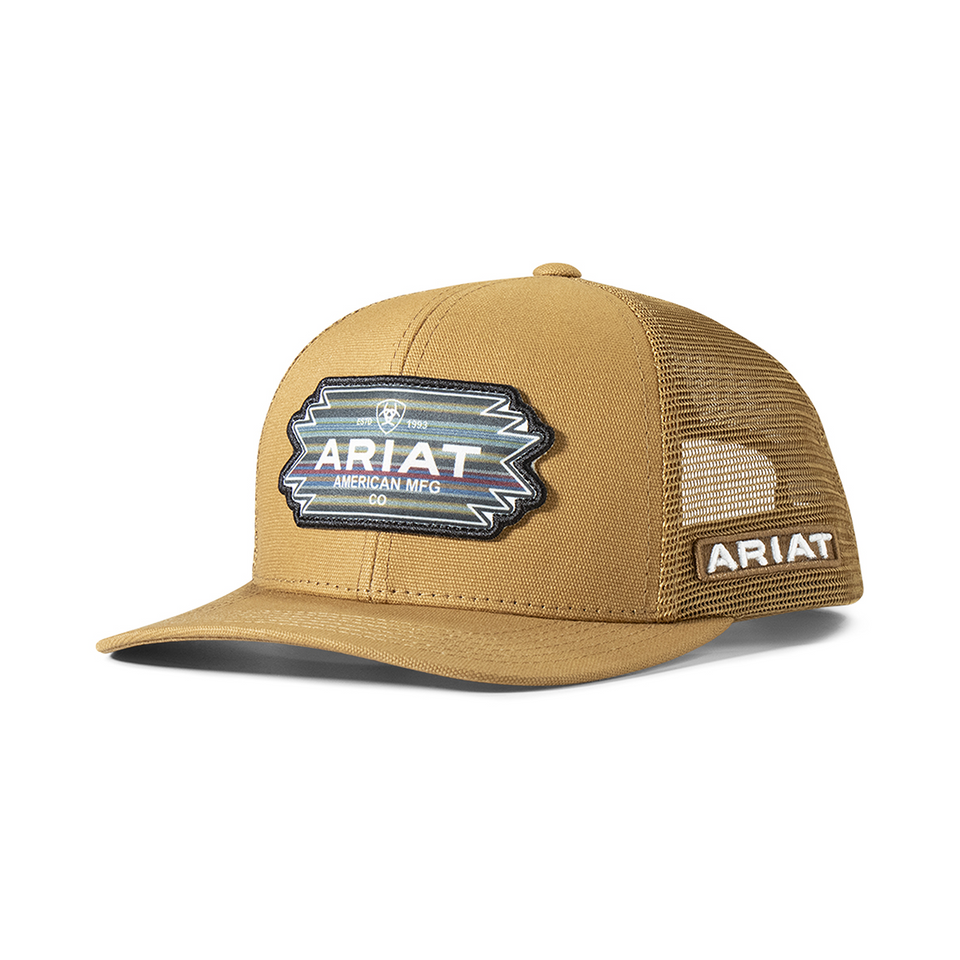 Ariat Tan Southwest Patch Cap