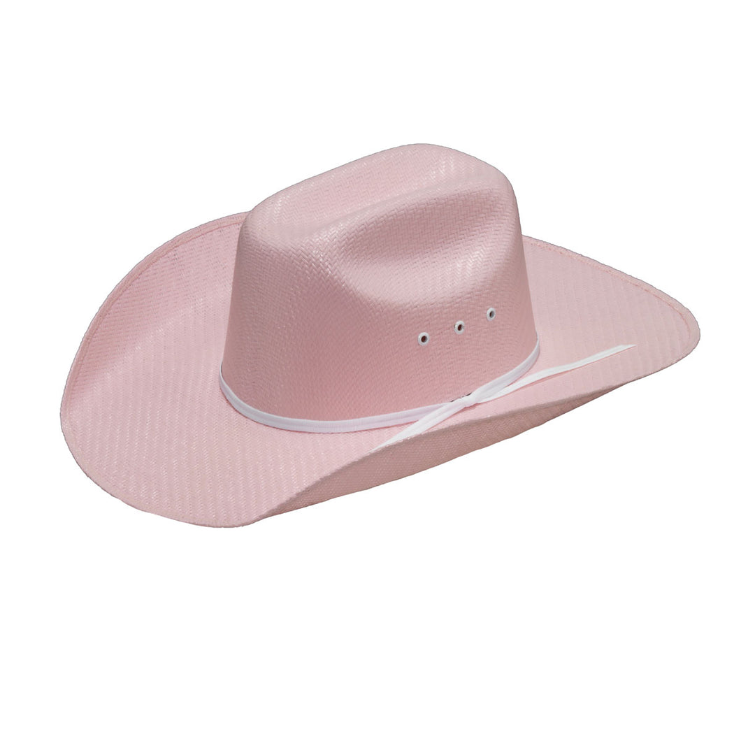 Twister Pink Children's Straw Hat