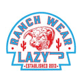Lazy J Ranch Wear Arrowhead Sticker