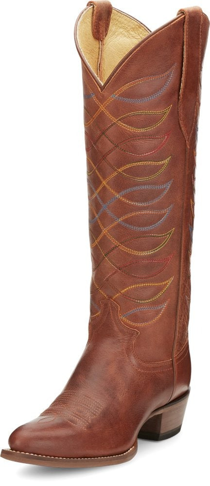Justin Whitley Rustic Amber Ladies' Boot
