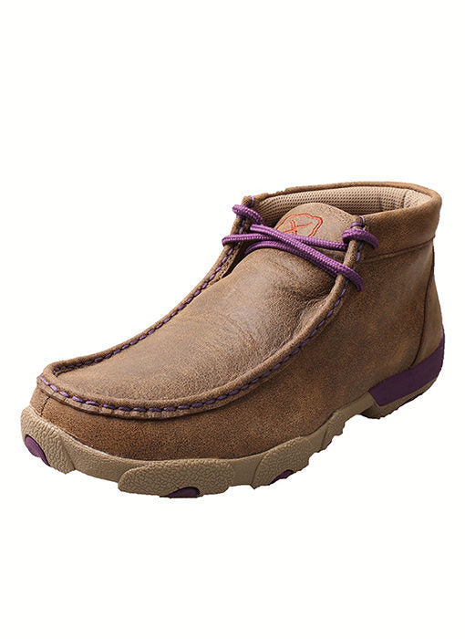 Twisted X Purple Ladies' Driving Moc