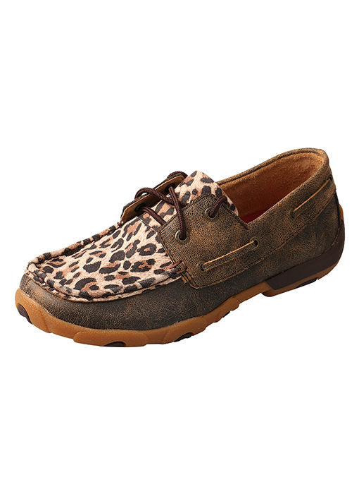 Twisted X Leopard Ladies' Driving Moc