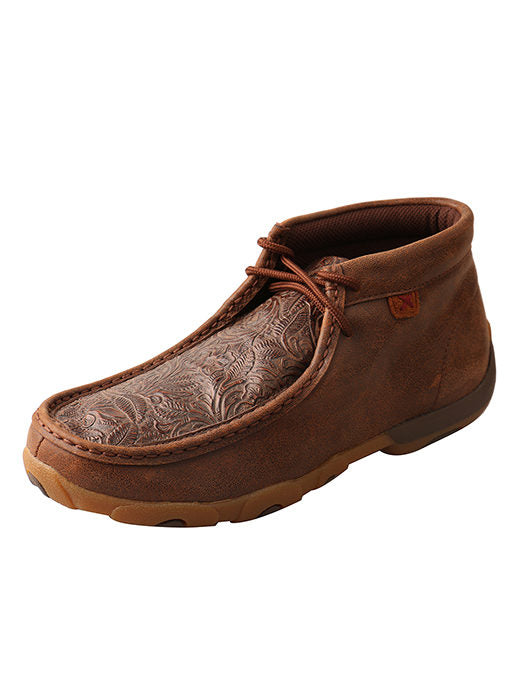 Twisted X Tooled Ladies' Driving Moc