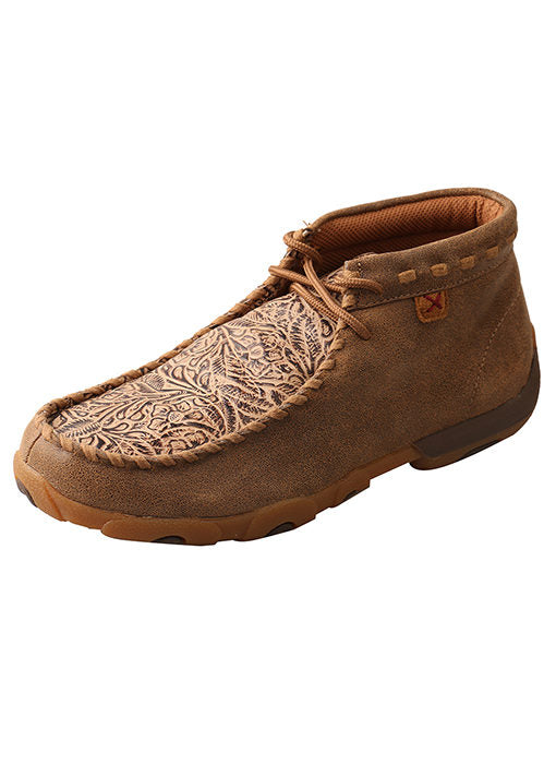 Twisted X Tooled Ladies' Driving Moc