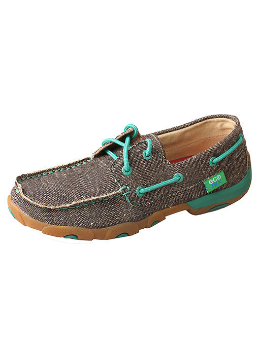 Twisted X Boat Shoe Ladies' Driving Moc