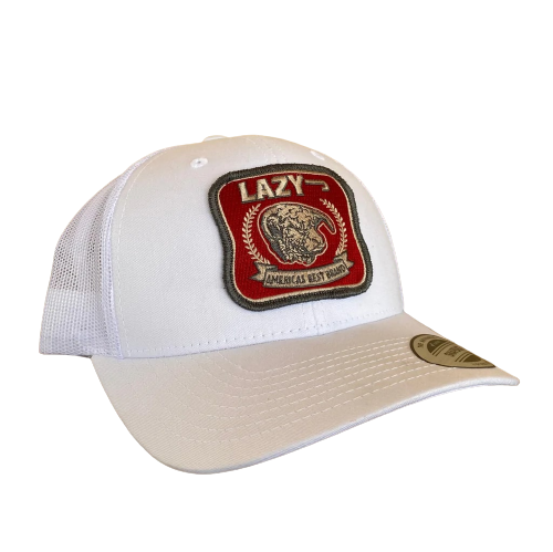 Lazy J Ranch Wear White America's Best Cap