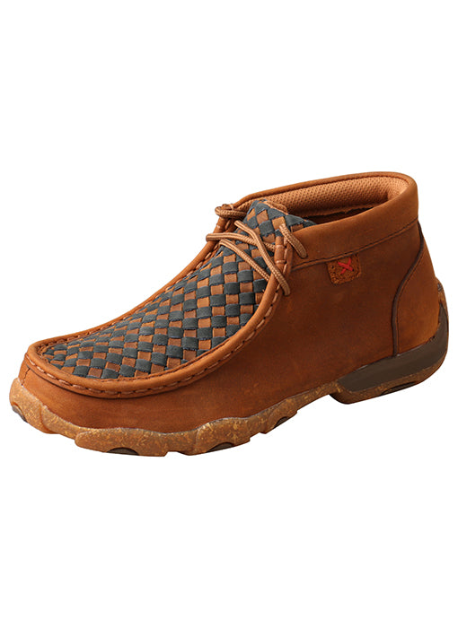 Twisted X Basketweave Children's Driving Moc