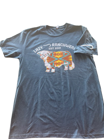 Lazy J Ranch Wear Apache Hereford Short Sleeve T-Shirt