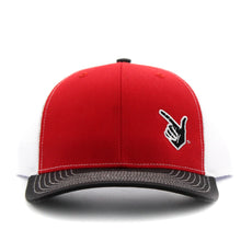 Load image into Gallery viewer, Cotton Row Red Guns Up Patch Cap
