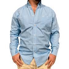 Whiskey Bent Men's Long Sleeve Button Down Shirt