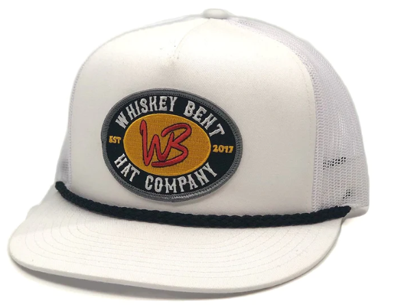 Whiskey Bent White Fleetwood Cap