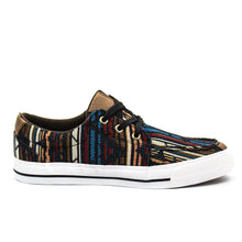 Load image into Gallery viewer, Roper Black Aztec Blanket Ladies&#39; Casual Shoe
