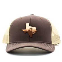 Load image into Gallery viewer, Cotton Row Texas Pumpjack Brown Cap

