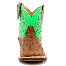Load image into Gallery viewer, Roper Ostrich Print Cowbaby Boot
