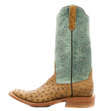 Load image into Gallery viewer, Rios of Mercedes Exclusive Terra Vintage Full Quill Ostrich Men&#39;s Boot
