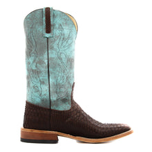 Load image into Gallery viewer, Anderson Bean Exclusive Chocolate Buffed Python Men&#39;s Boot
