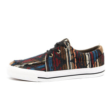 Load image into Gallery viewer, Roper Black Aztec Blanket Ladies&#39; Casual Shoe
