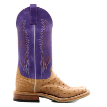 Load image into Gallery viewer, Anderson Bean Exclusive Cognac Mad Dog Full Quill Ostrich Men&#39;s Boot
