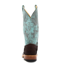 Load image into Gallery viewer, Anderson Bean Exclusive Chocolate Buffed Python Men&#39;s Boot
