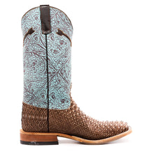 Load image into Gallery viewer, Anderson Bean Exclusive Brown Vintage Python Men&#39;s Boot
