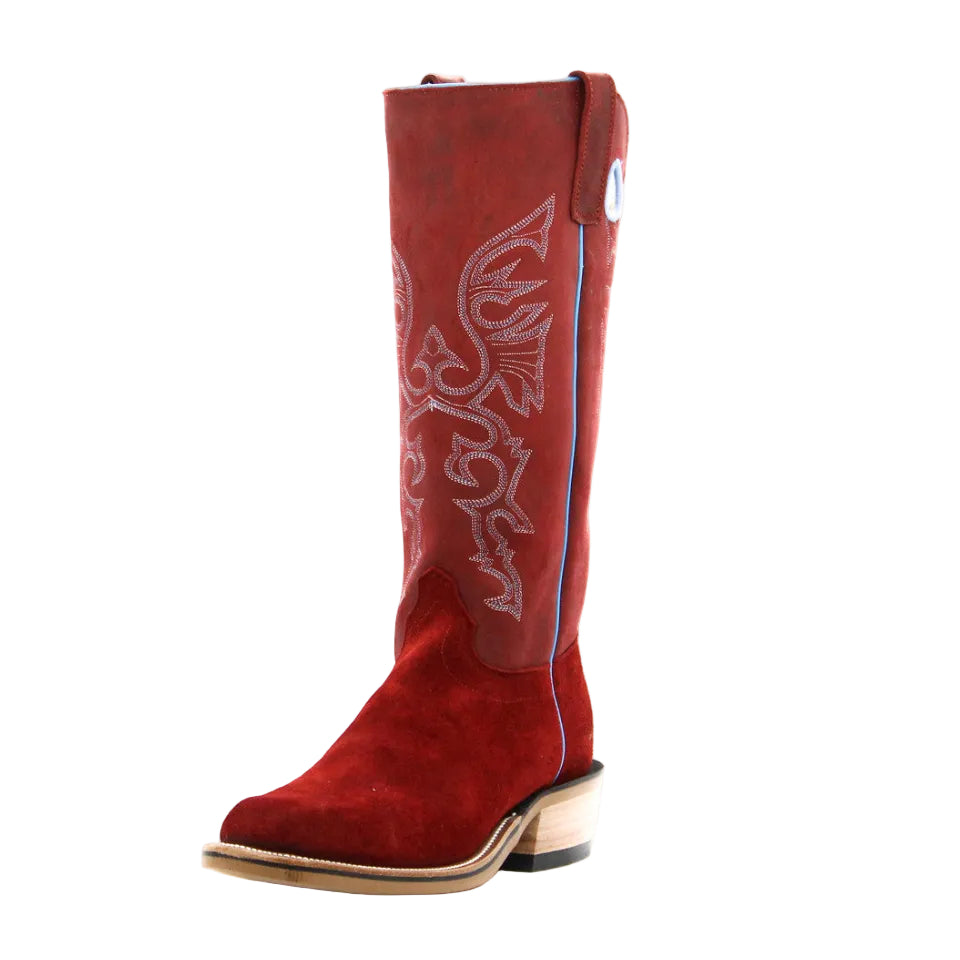 Olathe Exclusive Hot Red Waxy Commander Men's Boot