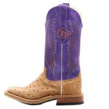 Load image into Gallery viewer, Anderson Bean Exclusive Cognac Mad Dog Full Quill Ostrich Men&#39;s Boot
