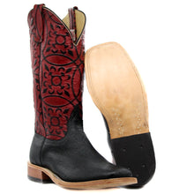 Load image into Gallery viewer, Anderson Bean Exclusive Black Smooth Ostrich Men&#39;s Boot
