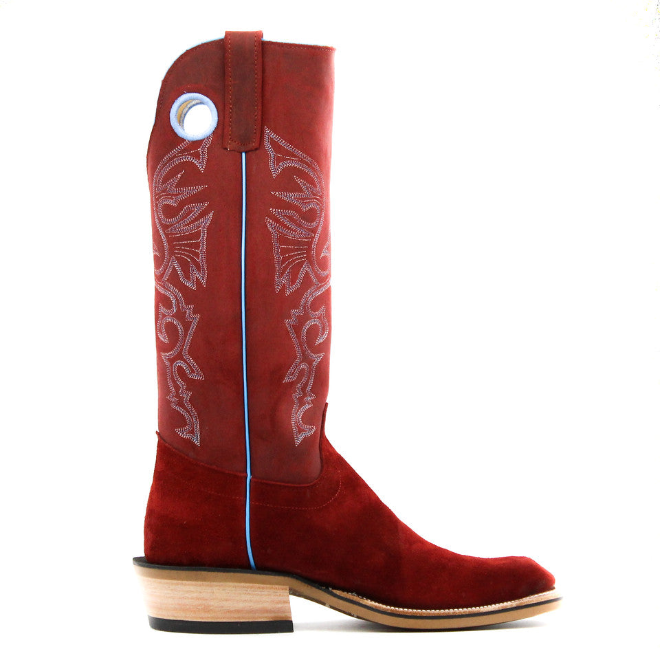 Olathe Exclusive Hot Red Waxy Commander Men's Boot