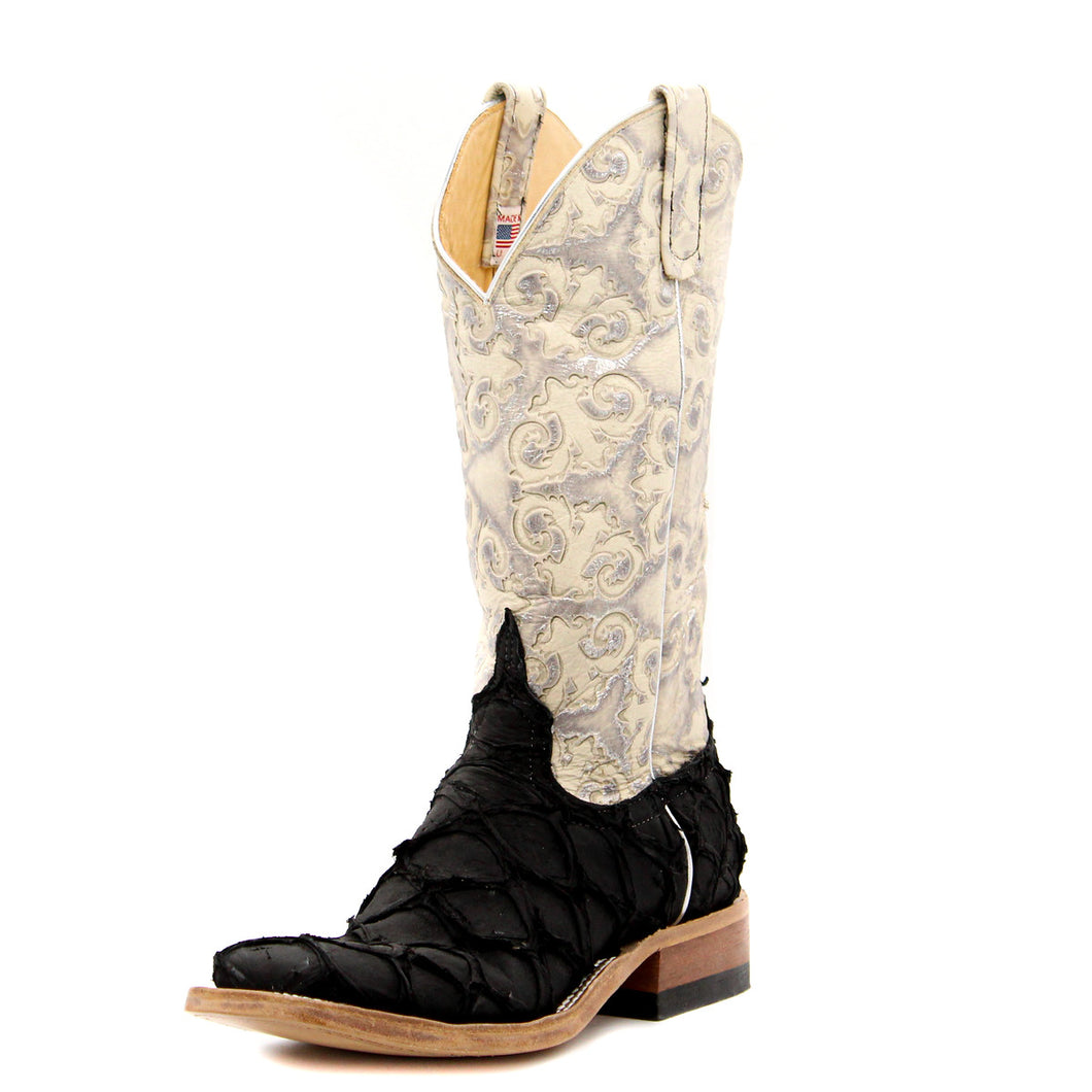 Anderson Bean Exclusive Matte Black Big Bass Ladies' Boot