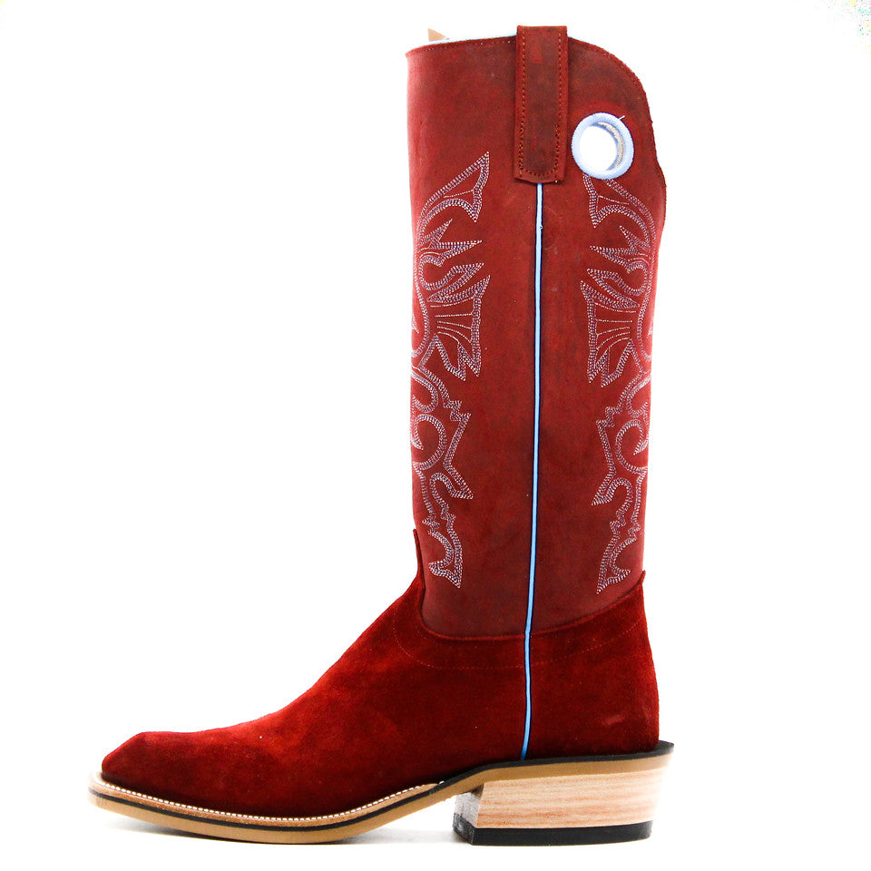Olathe Exclusive Hot Red Waxy Commander Men's Boot