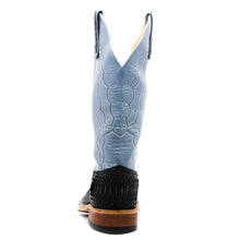 Load image into Gallery viewer, Anderson Bean Exclusive Black Vintage Python Men&#39;s Boot
