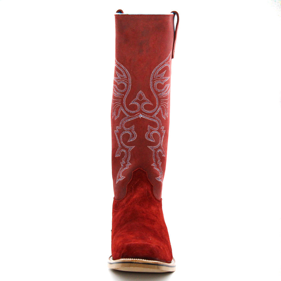 Olathe Exclusive Hot Red Waxy Commander Men's Boot