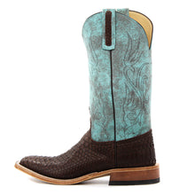 Load image into Gallery viewer, Anderson Bean Exclusive Chocolate Buffed Python Men&#39;s Boot

