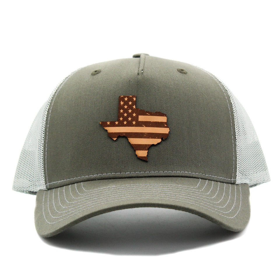 Cotton Row Texas USA Flag Cap