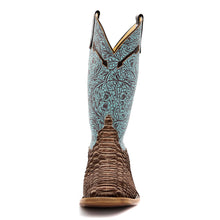 Load image into Gallery viewer, Anderson Bean Exclusive Brown Vintage Python Men&#39;s Boot
