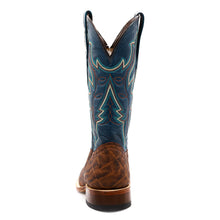 Load image into Gallery viewer, Tanner Mark Cognac Elephant Print Men&#39;s Boot
