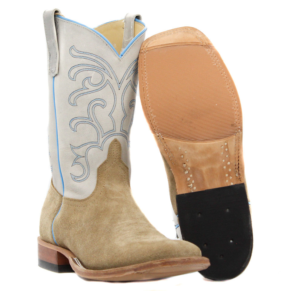 Anderson Bean Exclusive Tan Ryan Roughout Men's Boot